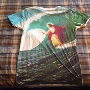Surfing Jesus T-shirt